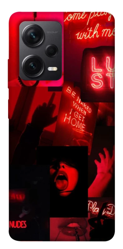 Чехол на Xiaomi Redmi Note 12 Pro+ 5G Hot collage ver.3 фото 1 из 1