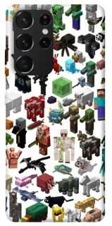 Чохол на Samsung Galaxy S21 Ultra Minecraft v4 фото 1 з 1