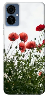 Чехол на TECNO Camon 19 Neo Поле маков фото 1 из 1