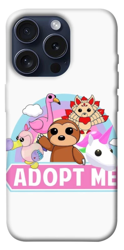 Чохол на Apple iPhone 15 Pro (6.1") Adopt Me Pets Logo фото 1 з 1