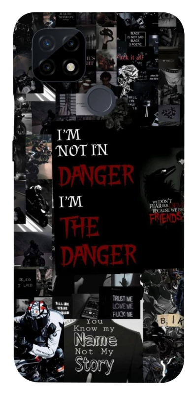 Чохол на Realme C21 Danger collage фото 1 з 1