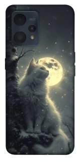 Чохол на Realme 9 4G / 9 Pro+ Кіт під місяцем фото 1 з 1