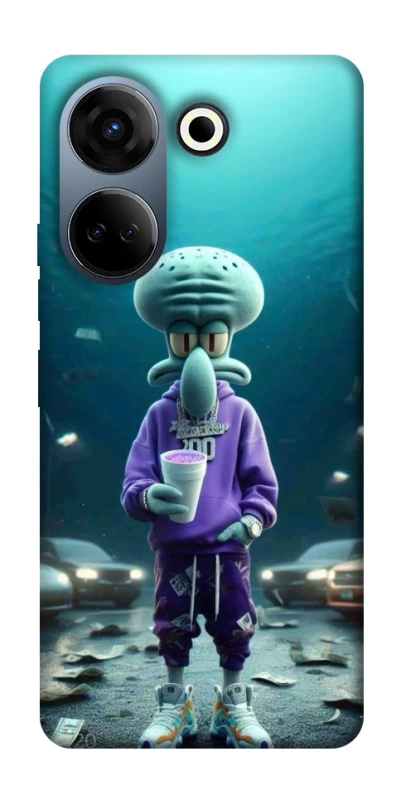 Чохол на TECNO Camon 20 Pro (CK7n) Сквідвард фото 1 з 1