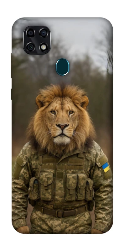 Чехол на ZTE Blade 20 Smart Лев защитник фото 1 из 1