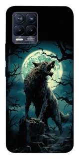 Чехол на Realme 8 Волк под луной фото 1 из 1