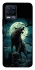 Чохол на Realme 8 Вовк під місяцем фото 1 з 1