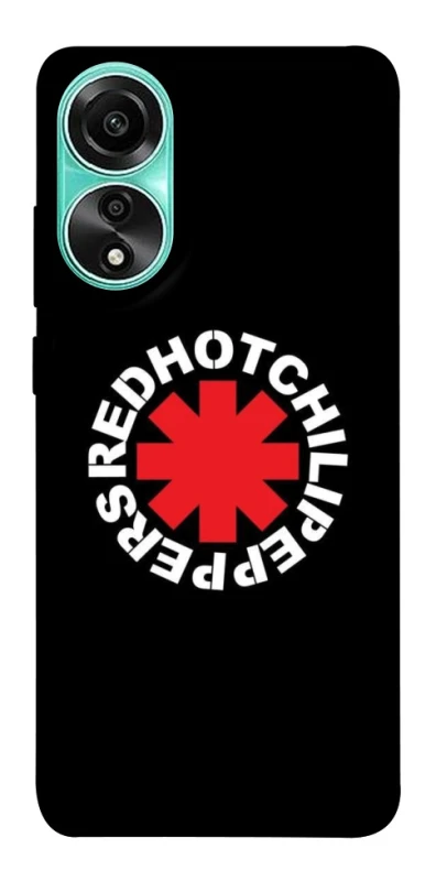 Чохол на Oppo A78 4G Red Hot Chili Peppers logo фото 1 з 1