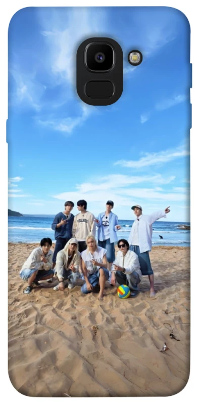 Чехол на Samsung J600F Galaxy J6 (2018) Stray Kids All In One Frame фото 1 из 1