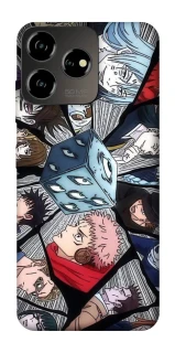 Чехол на ZTE Blade V50 Design 4G jujutsu kaisen v4 фото 1 из 1