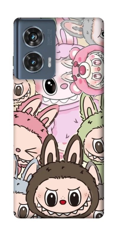 Чохол на Motorola Edge 50 All Labubu 3 фото 1 з 1