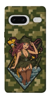 Чохол на Google Pixel 7 Military Waifu фото 1 з 1