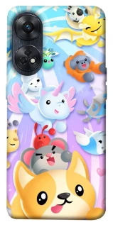 Чехол на Oppo Reno 8T 4G Adopt Me Rainbow Pet Parade фото 1 из 1