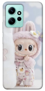 Чехол на Xiaomi Redmi Note 12 4G Labubu Happy фото 1 из 1