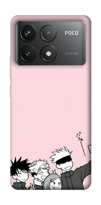 Чехол на Xiaomi Poco F6 Pro jujutsu kaisen v1 фото 1 из 1