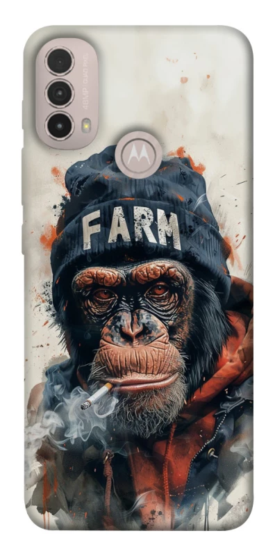 Чохол на Motorola Moto E40 Шимпанзе v3 фото 1 з 1