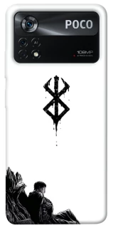 Чохол на Xiaomi Poco X4 Pro 5G berserk white фото 1 з 1