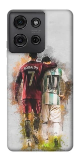 Чохол на Motorola Moto G75 Ronaldo та Messi фото 1 з 1