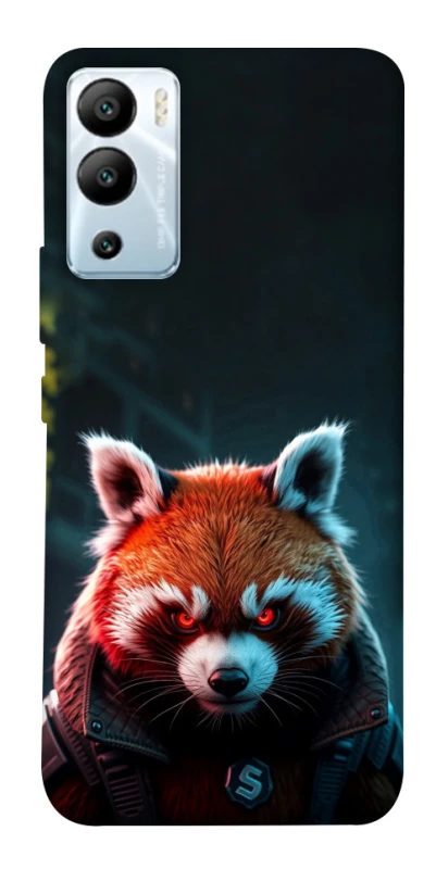 Чохол на Infinix Hot 12i Cyber Red Panda фото 1 з 1