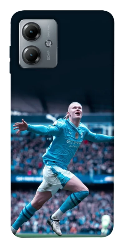 Чохол на Motorola Moto G14 Erling Haaland V3 фото 1 з 1