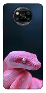 Чехол на Xiaomi Poco X3 NFC / Poco X3 Pro Розовая Змея фото 1 из 1