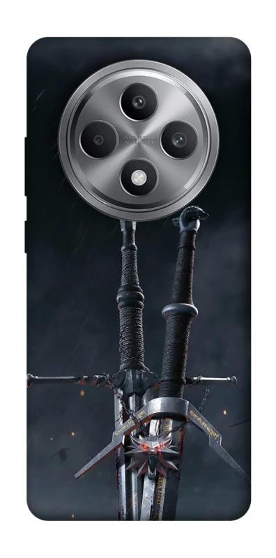 Чохол на Oppo Reno 12 F 4G Мечі Ведьмака фото 1 з 1