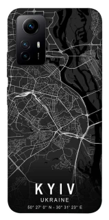 Чохол на Xiaomi Redmi Note 12S Kyiv map фото 1 з 1