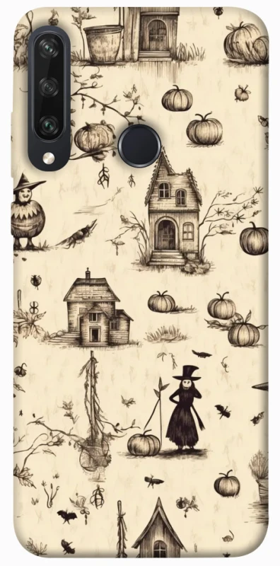 Чохол на Huawei Y6p Halloween aesthetic ver.1 фото 1 з 1
