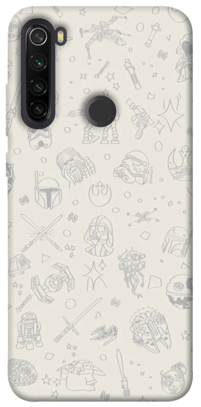 Чохол на Xiaomi Redmi Note 8T Star Wars background ver.1 фото 1 з 1