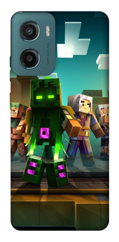 Чохол на Motorola Moto G06 Minecraft dungeon фото 1 з 1