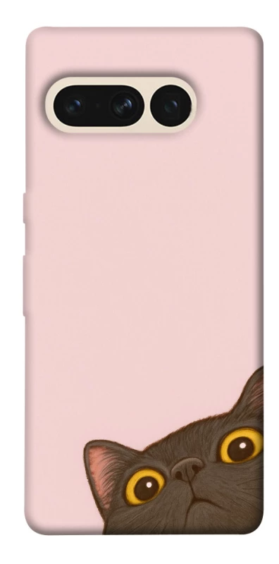 Чехол на Google Pixel 7 Pro Peeping cat фото 1 из 1