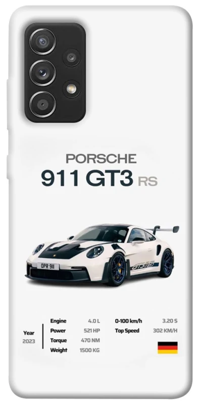 Чехол на Samsung Galaxy A52 4G / A52 5G Porsche 911 GT3 фото 1 из 1