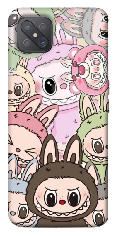 Чохол на Oppo A92s All Labubu 3 фото 1 з 1