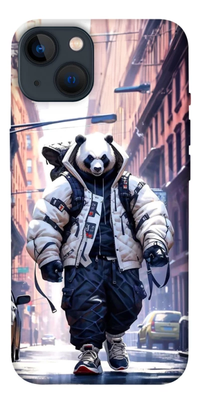 Чохол на Apple iPhone 13 (6.1") Панда кур'єр фото 1 з 1