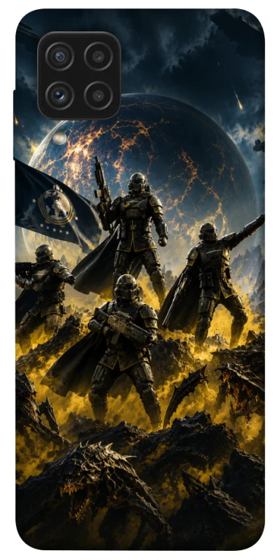 Чохол на Samsung Galaxy A22 4G HELLDIVERS фото 1 з 1