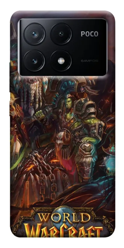 Чехол на Xiaomi Poco X6 Warcraft v2 фото 1 из 1