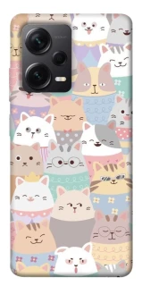 Чохол на Xiaomi Redmi Note 12 Pro+ 5G Funny Kittens ver.2 фото 1 з 1