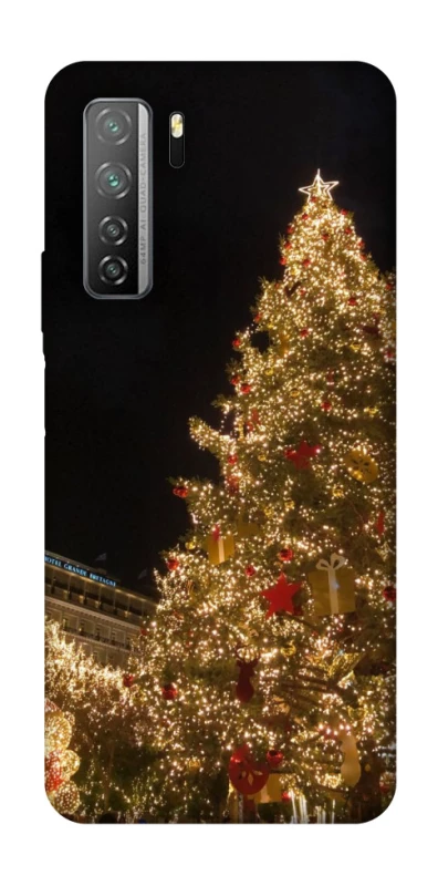 Чехол на Huawei Nova 7 SE Новогодний v34 фото 1 из 1