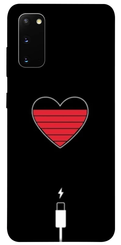 Чехол на Samsung Galaxy S20 Charge your heart фото 1 из 1