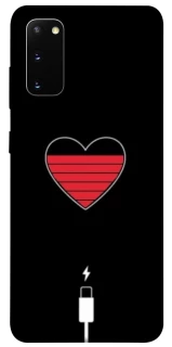Чехол на Samsung Galaxy S20 Charge your heart фото 1 из 1
