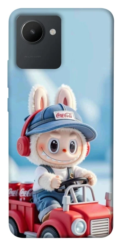 Чохол на Realme C30s Labubu in the car фото 1 з 1