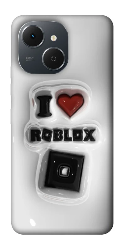 Чохол на TECNO Spark 40C I love Roblox фото 1 з 1
