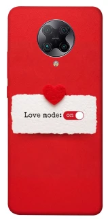 Чохол на Xiaomi Redmi K30 Pro / Poco F2 Pro Love Mode ON фото 1 з 1