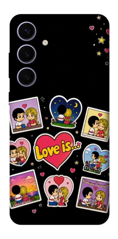 Чехол на Samsung Galaxy S25+ Love is ver.2 фото 1 из 1