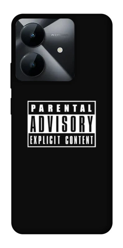 Чохол на Realme Note 60x Parental Advisory Label фото 1 з 1