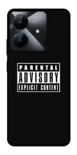 Чохол на Realme Note 60x Parental Advisory Label фото 1 Чохол на Realme Note 60x Parental Advisory Label фото 1 з 1
