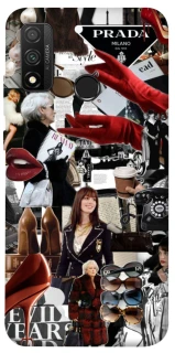 Чохол на Huawei P Smart (2020) Fashion collage ver.13 фото 1 з 1