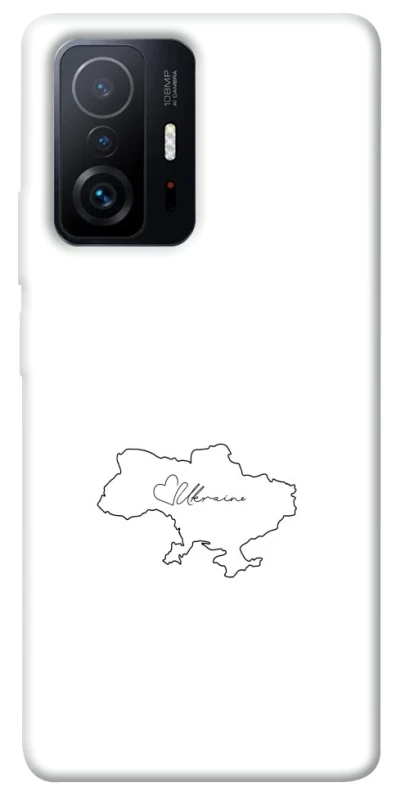 Чохол на Xiaomi 11T / 11T Pro Ukraine map фото 1 з 1