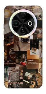 Чохол на TECNO Spark 30C Coffee collage ver.2 фото 1 з 1