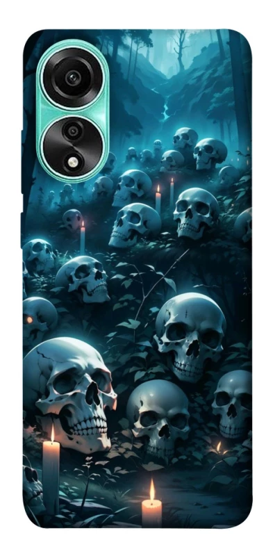 Чехол на Oppo A78 4G Skulls v3 фото 1 из 1