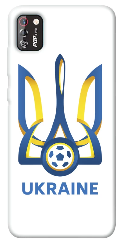 Чехол на TECNO POP 4 Pro Футбольный Герб v2 фото 1 из 1